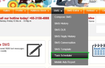 Bulk SMS Australia Task Scheduler with PHP