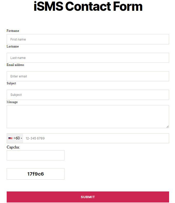 Configure WordPress iSMS Plugin australia