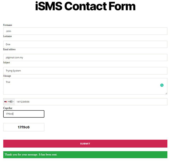 Configure WordPress iSMS Plugin australia