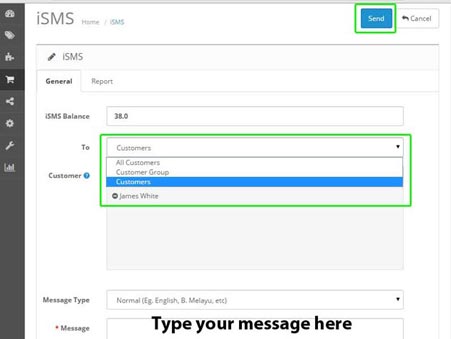 Bulk SMS Australia Opencart Tutorial