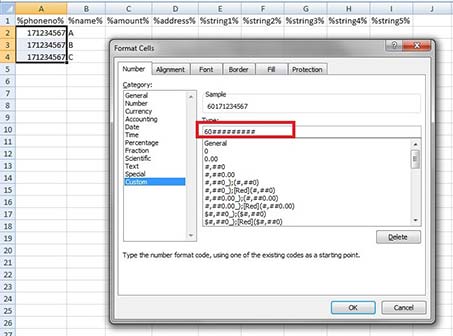 Create CSV File Using Microsoft Excel in iSMS Australia