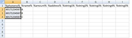 Create CSV File Using Microsoft Excel in iSMS Australia