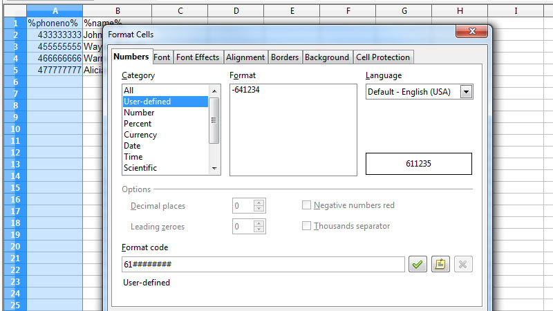 Sending CSV File Using Microsoft Excel in Bulk SMS Australia